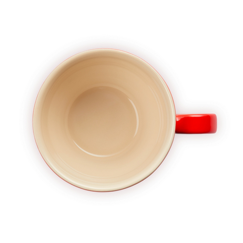 Le Creuset Cappuccino Mug Cherry Red Knivesworld.eu